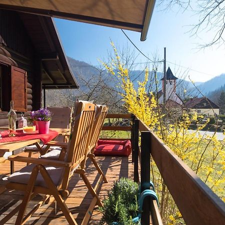 Vila Rozi, Osilnica - Vacation House Pr' Vili Rozi Kültér fotó