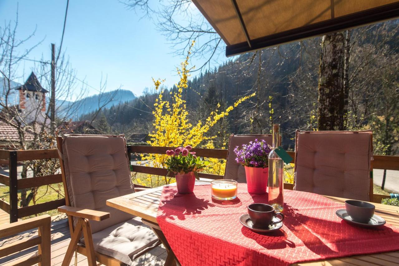 Vila Rozi, Osilnica - Vacation House Pr' Vili Rozi Kültér fotó